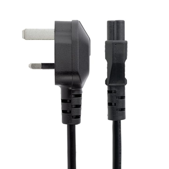 StarTech.com 1m Laptop Power Cable, BS1363 Plug to C5, 2.5A 250V…