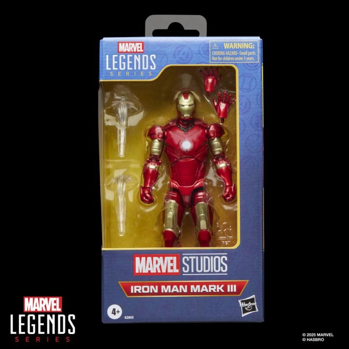 Figura Hasbro Marvel legends series iron man mark iii (G20555L0)