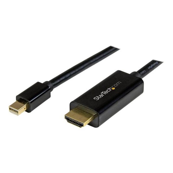 StarTech.com Mini DisplayPort to HDMI Converter Cable 1m - Black -…