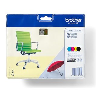 Brother LC-229XLVALBP ink cartridge 4 piece(s) Original Black, Cyan…