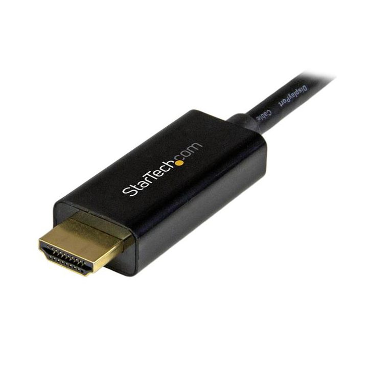 StarTech.com Mini DisplayPort to HDMI Converter Cable 1m - Black -…