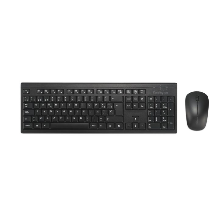 Kensington Kit de teclado e rato recarregável KM270 EQ – Sem fios