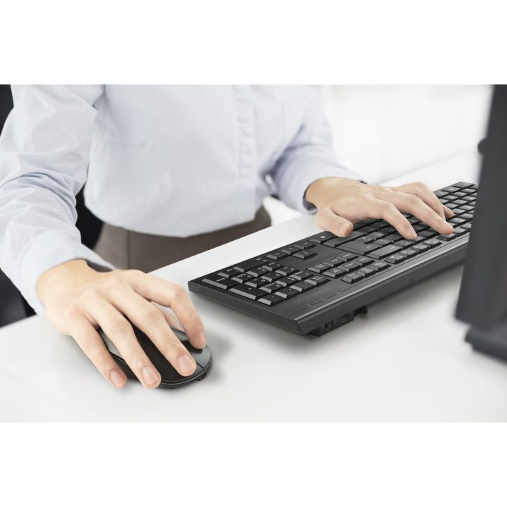 Kensington Kit de teclado e rato recarregável KM270 EQ – Sem fios