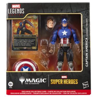 Marvel Legends Series Super Heroes e Magic The Gathering Capitão…