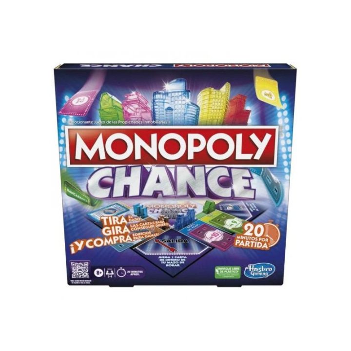 Hasbro Monopoly Chance Board Game Spanish Edition (F8555105)