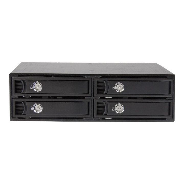 StarTech.com Backplane Rack Móvil de 4 Bahías para Unidades de Disco…