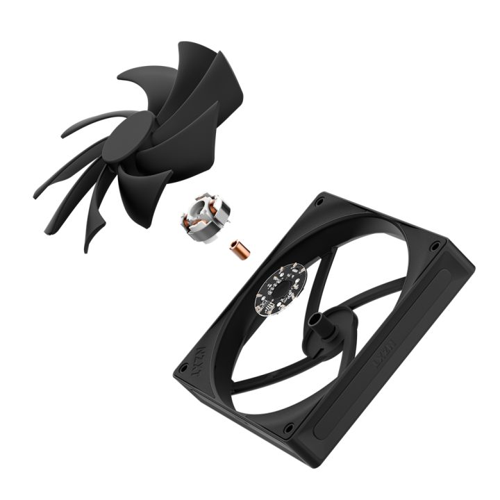 NZXT F140Q Computer Case Fan 14 cm Black 1 piece(s) (RF-Q14SF-B2)
