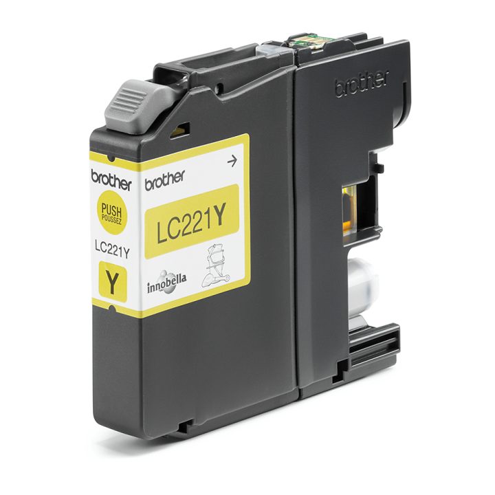 Brother LC221YBP ink cartridge 1 piece(s) Original Standard Yield…