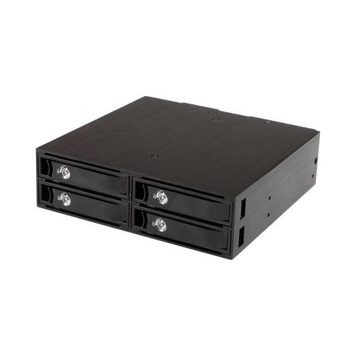 StarTech.com Backplane Rack Móvil de 4 Bahías para Unidades de Disco…