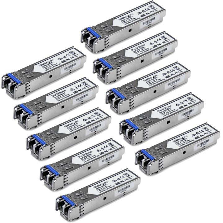 StarTech.com Paquete de 10 Módulos SFP Compatibles con Cisco…