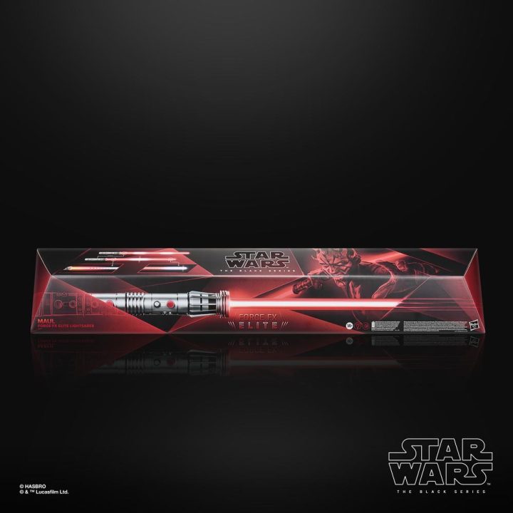 Star Wars The Black Series Maul Electronic Lightsaber Force FX Elite