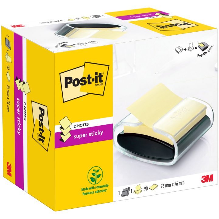 Blister dispenser 50 yellow index markers 25.4x43.2mm 680-5 Post-it…