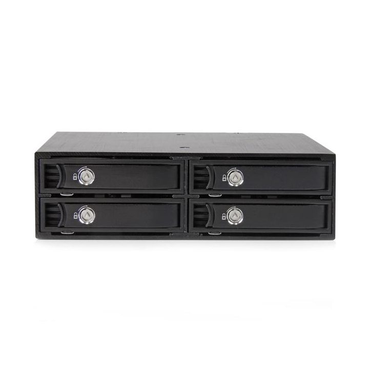 StarTech.com Backplane Rack Móvil de 4 Bahías para Unidades de Disco…