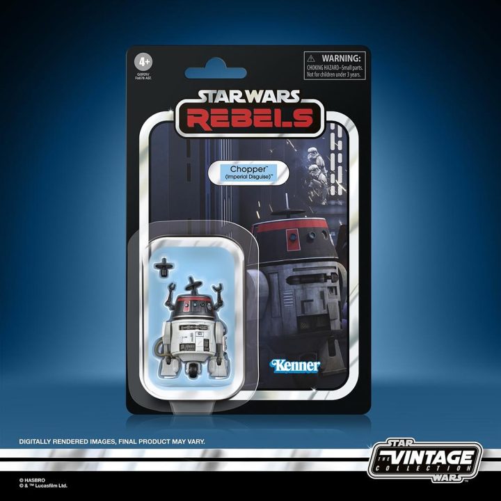 Star Wars A coleção Vintage Chopper (Imperial Disguise)