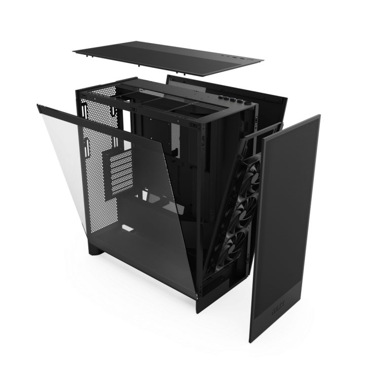 NZXT H7 Flow Mid-Tower Case Black (CM-H72FB-01)