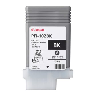 Canon PFI-102BK Cartucho de Tinta Original Preto