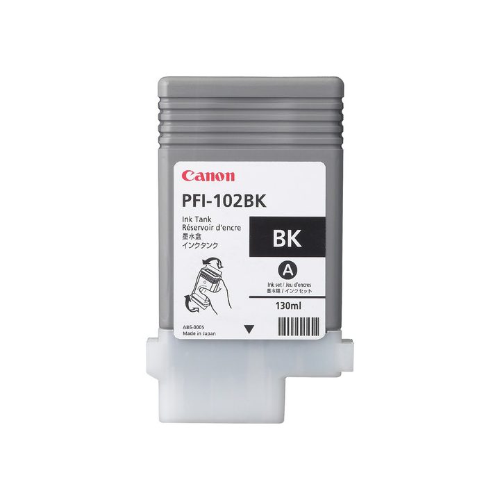 Canon PFI-102BK Original Black Ink Cartridge