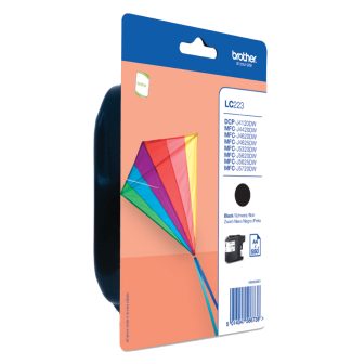 Brother LC223BKBP ink cartridge 1 piece(s) Original Black