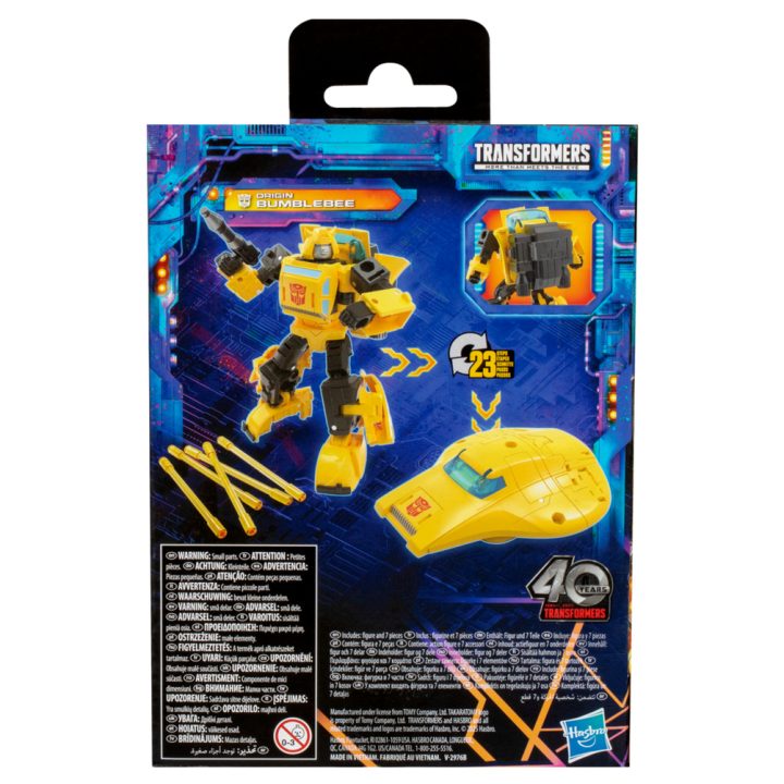 Hasbro Transformers: Legacy Deluxe Class Origin Bumblebee