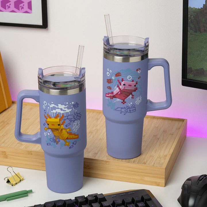 Paladone Minecraft Insulated Tumbler with Straw