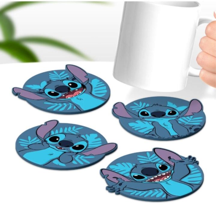 Paladone Disney Stitch 4-Piece Coaster Set (PP13064LS)
