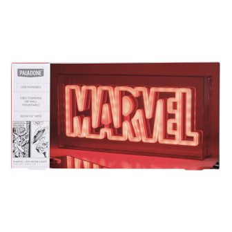 Paladone Marvel Logo LED Neon Light Lamp (PP13125MC)