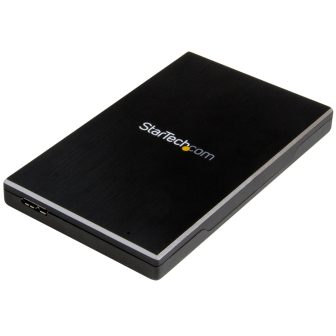 StarTech.com Caixa USB 3.1 (10 Gbps) de 1 baía de 2,5 polegadas SATA…