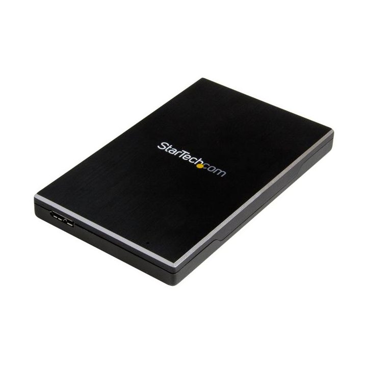 StarTech.com Caixa USB 3.1 (10 Gbps) de 1 baía de 2,5 polegadas SATA…