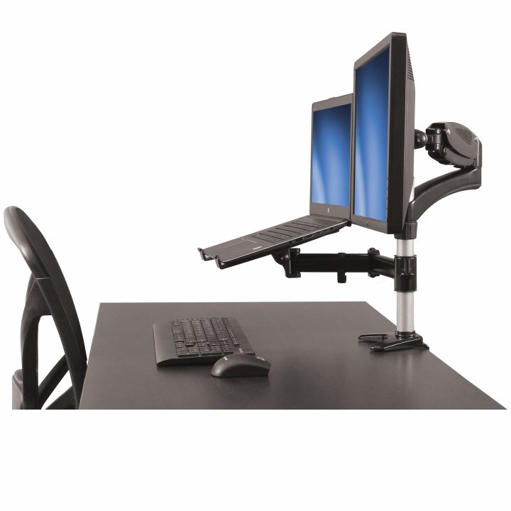 StarTech.com Single Monitor Arm up to 27" (8kg) - Laptop Base with…