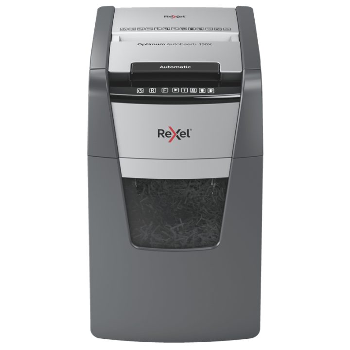 Rexel Optimum AutoFeed+ 130X Paper Shredder Cross-Cut 55 dB 22 cm…