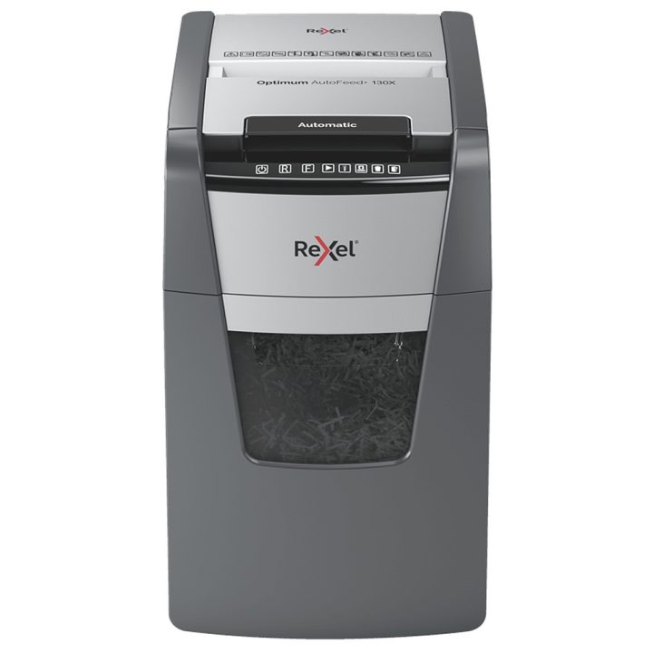 Rexel Optimum AutoFeed+ 130X Paper Shredder Cross-Cut 55 dB 22 cm…