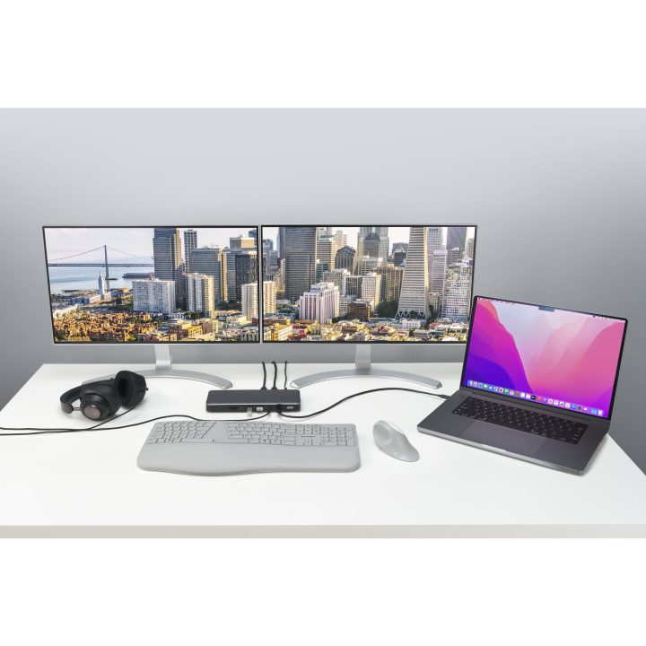 Kensington SD5760T Dual 4K Thunderbolt 4 Dock with 96 W Power Delivery
