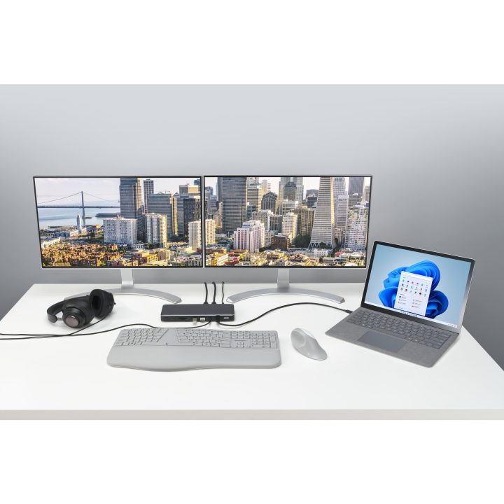 Kensington SD5760T Dual 4K Thunderbolt 4 Dock with 96 W Power Delivery