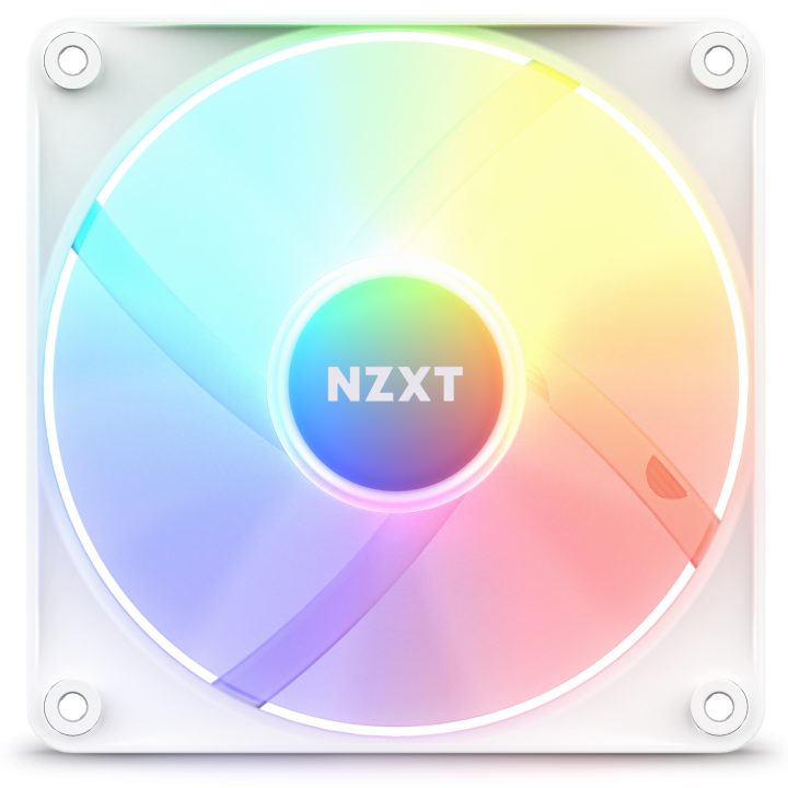 NZXT F120 RGB Core Computer Case Fan 12 cm White 1 piece(s)…