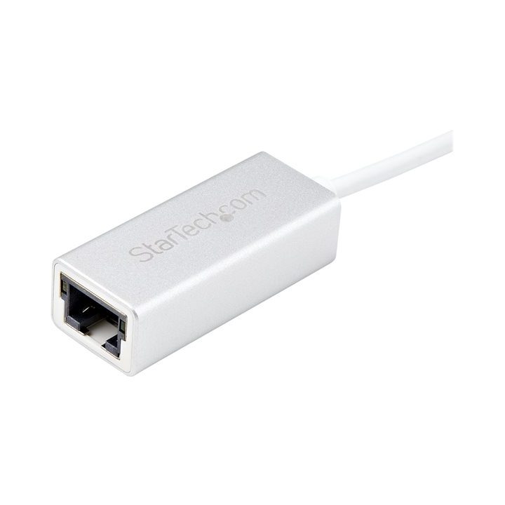 StarTech.com Gigabit Ethernet USB 3.0 Network Adapter - Silver -…