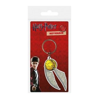 Harry Potter Golden Snitch Rubber Keychain (RK38454C)