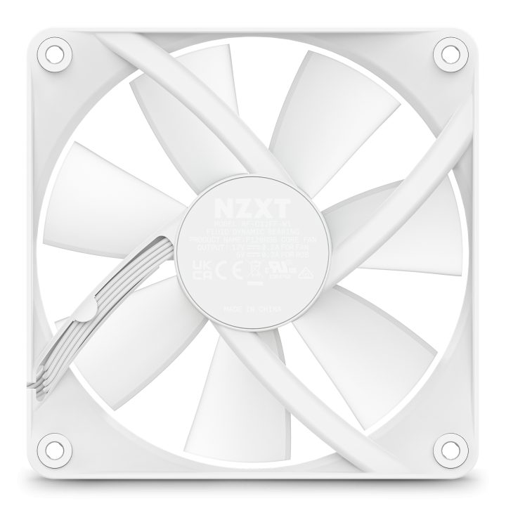 NZXT F120 RGB Core Ventilador de PC 12 cm Branco 1 unidade(s)…