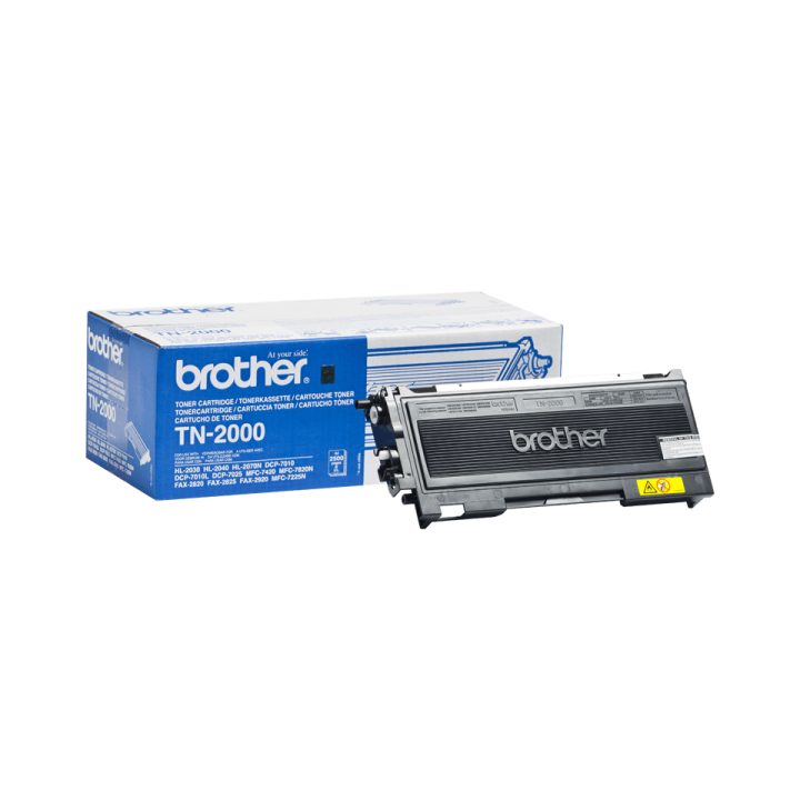 Brother TN-2000 cartucho de toner 1 peça(s) Original Preto