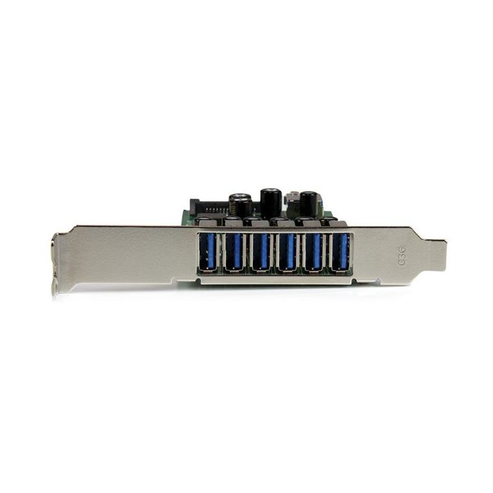 StarTech.com 7-Port PCI Express USB 3.0 (5Gbps) Card with Low or Full…