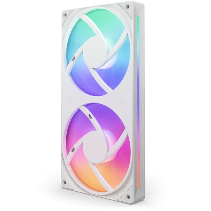 NZXT RF-U24HF-W1 PC Cooling System Computer Case Fan White