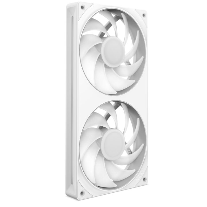 NZXT RF-U24HF-W1 PC Cooling System Computer Case Fan White