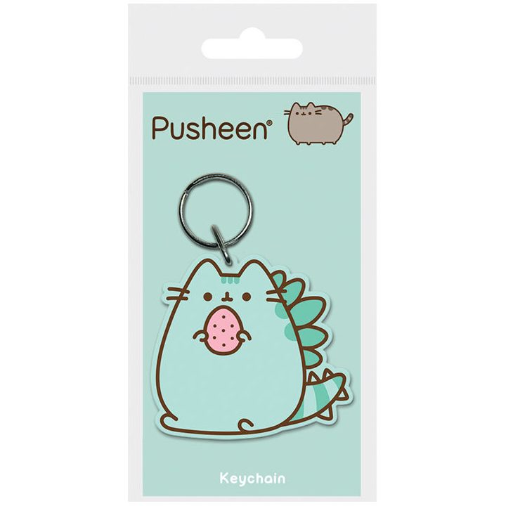 Pyramid Pusheenosaurus Keychain (RK38847C)
