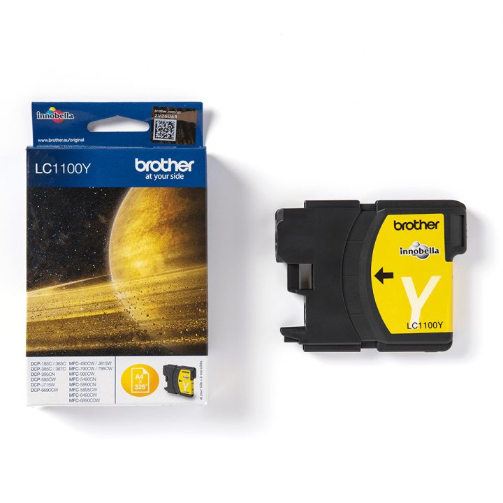 Brother LC1100Y Ink Cartridge 1 piece(s) Original Yellow