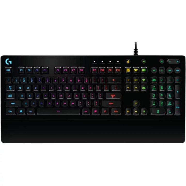 Teclado Logitech G213 gaming com iluminação (920-008086)