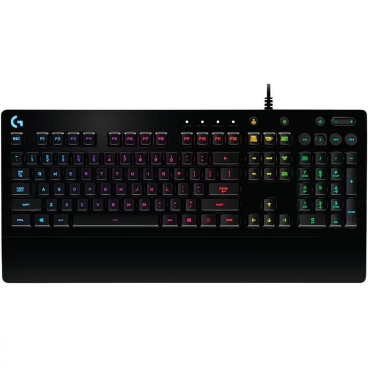 Teclado Logitech G213 gaming com iluminação (920-008086)