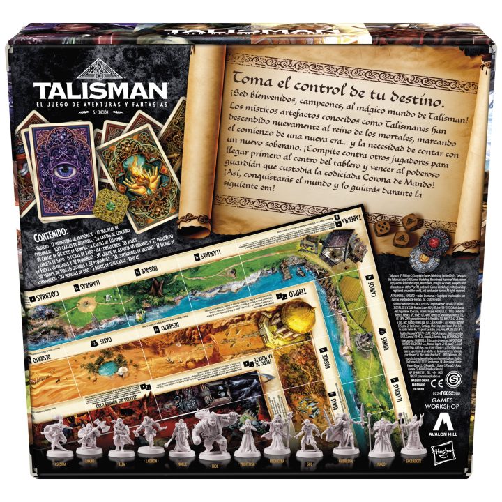 Hasbro Gaming Avalon Hill Talisman O jogo de aventuras e fantasia 5.ª…
