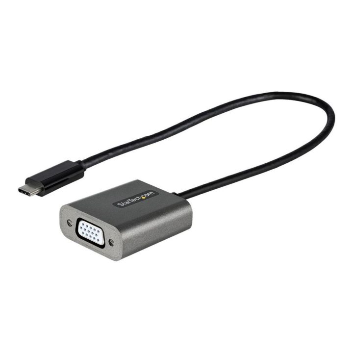 StarTech.com Adaptador USB C a VGA - Preto - 1080p - Conversor de…