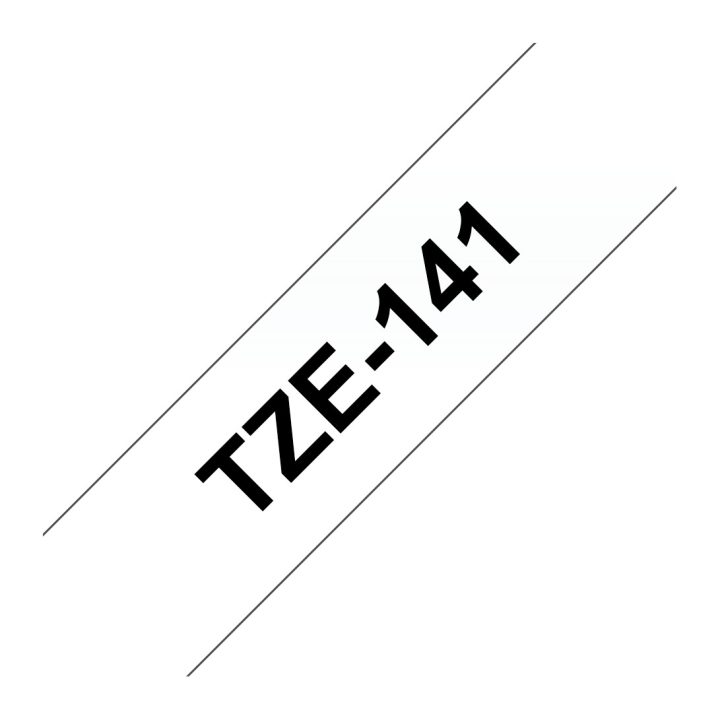 Brother TZE-141 fita para impressora de etiquetas Preto sobre…