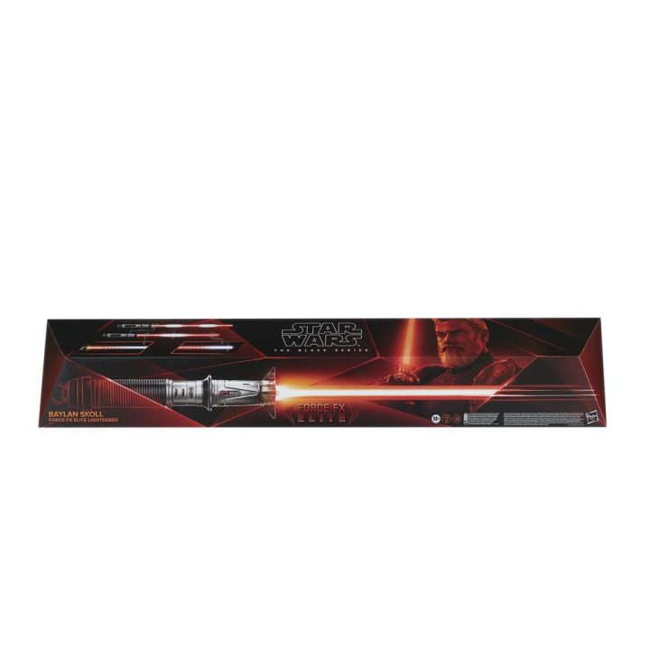 Star Wars The Black Series Force FX Elite Sabre de Luz Baylan Skoll