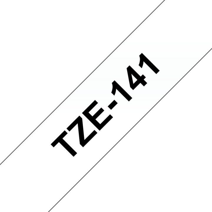 Brother TZE-141 cinta para impresora de etiquetas Negro sobre…